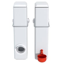 2 Piece Krysten Automatic Poultry Feeder & Drinker Set